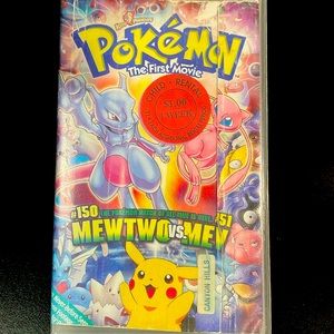 POKÉMON-THE FIRST MOVIE-VHS tape